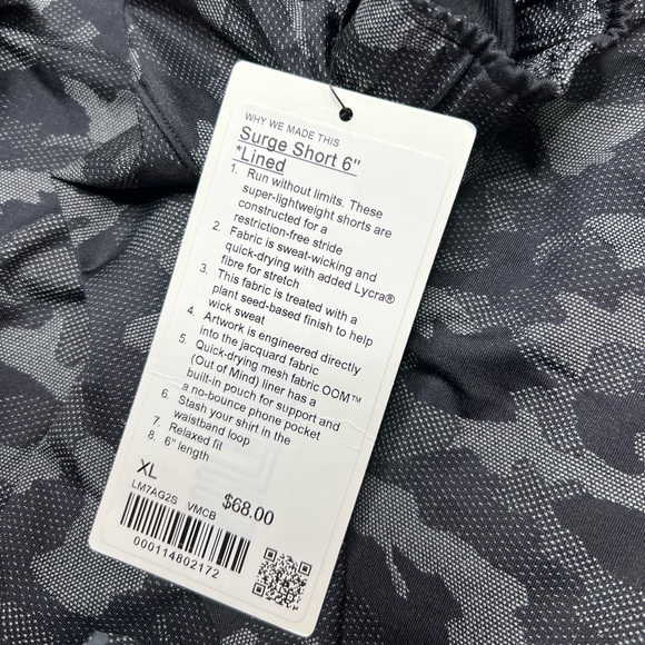 SOLD EVENT Lululemon surge short - Picture 4 of 4